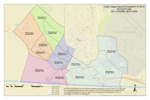 City of Rome CDBG Target Area Map